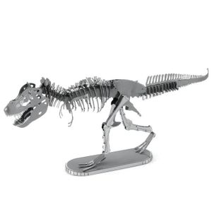 ASSEMBLAGE CONSTRUCTION Metal Earth Fascinations Tyrannosaurus Rex Skeleton 3D puzzle en métal