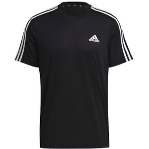 T-SHIRT ADIDAS T-Shirt Aeroready Designed TO Move Sport 3STRIPES Tee Noir - Homme/Adulte