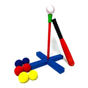 Aoneky Batte de Baseball Entra/înement pour Enfants Jouets de Baseball avec Balle de Baseball pour Jeux pour Enfant 2-7 Ans