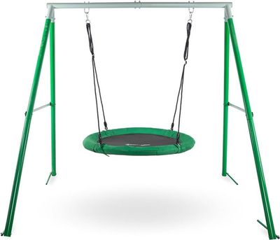 Balançoire Nid d’Oiseau, Balançoire Extérieure 100CM Charge Maximale