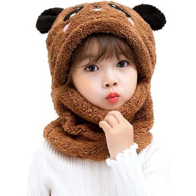 0-4 ans Bonnet à capuchon pour bébé, oreilles d'ours pour bébé