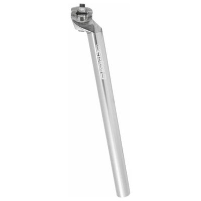 Ergotec CVR406 – Support De Selle VTT En Aluminium 30,8 X 350 Mm – Argent, Unisexe Adulte