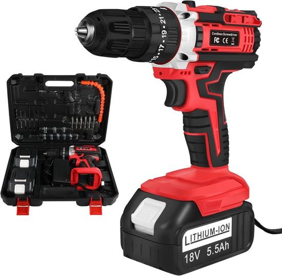 Perceuse Visseuse Sans Fil Parkside 14,4V – Avec Batterie Et Chargeur Inclus