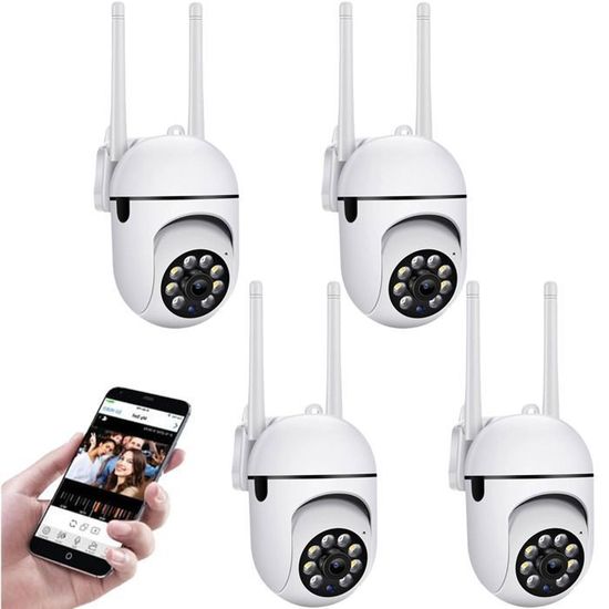 Bwaliffury Caéra Surveillance WiFi Exterieure, Caéra De Sécurité