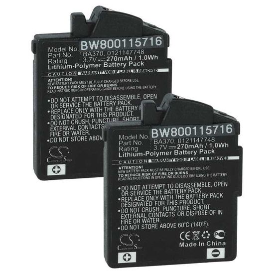 Vhbw 2x Batterie Compatible Avec Gardena CST 2018-Li (8865-20), EasyCut