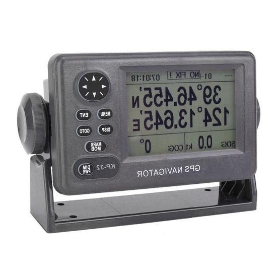 Gps De Navigation Onwa Kp32 Gps/Sbas Marine Navigator Écran Lcd 4,5