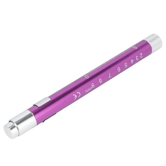 Stylo Lumière Infirmière RISEMART LED Rechargeable - Blanc Chaud/froid, 18 Lumens, 10h Autonomie