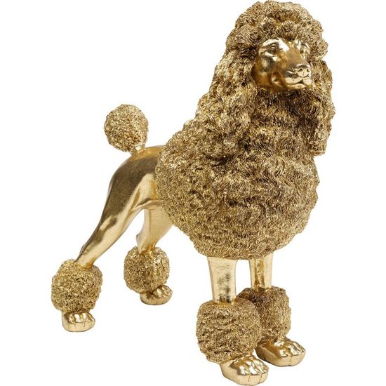 Pendulette bronze doré caniche chien Berthoud Paris clock XIXème siècle