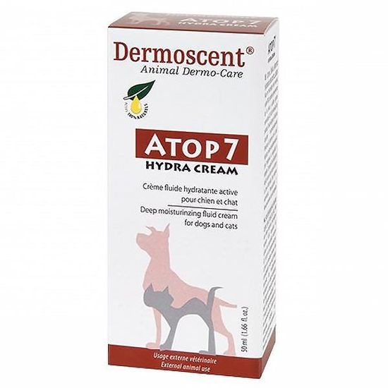 Dermoscent Atop7 Hydracream Crème Hydratante Chien Chat 50ml