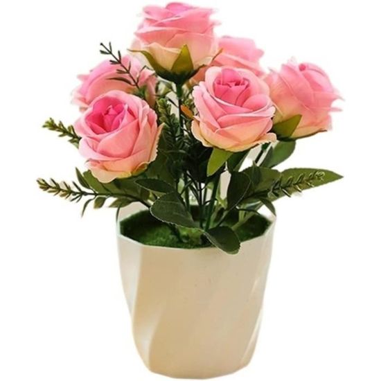 Lot De 50 Roses Artificielles En Mousse PE Blanc - Pour Décorations Mariage, DIY, Maison
