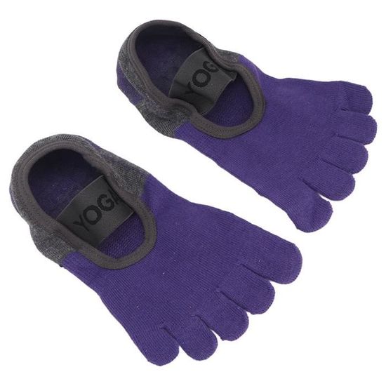 4 Paires De Chaussettes De Yoga Antidérapantes KEYRI - Taille Unique 36-40 EU Pour Femmes