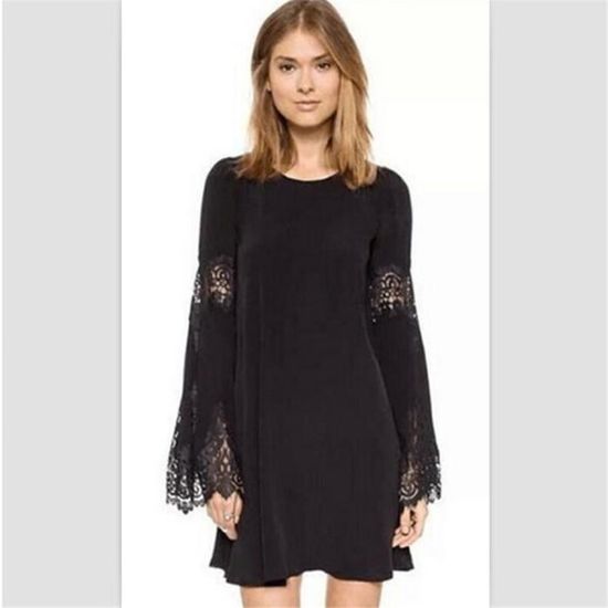 robe noire luxe