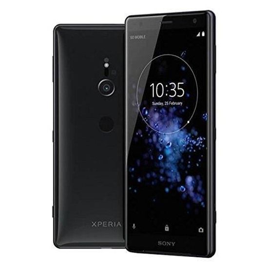 Sony Xperia XZ2 H8266, double carte SIM, écran 5,7", 64 Go de mémoire interne, 4 Go de RAM, couleur noir - Smartphone entièrement