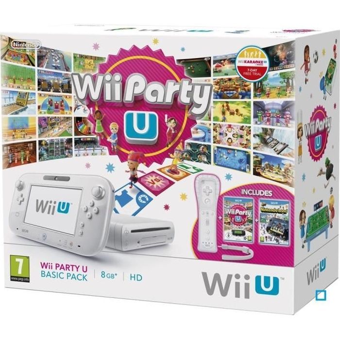 PACK BASIC WII PARTY U + NINTENDO LAND / WII U