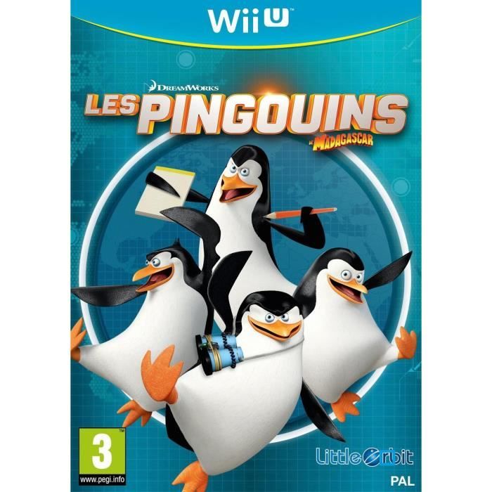 Bandai Namco Entertainment Les Pingouins De Madagascar Jeu Wii U
