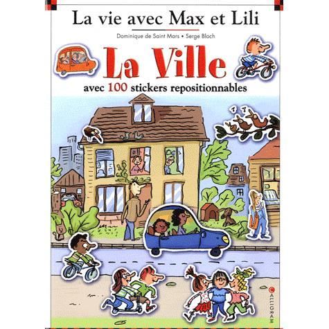 La ville avec 100 stickers repositionnables
