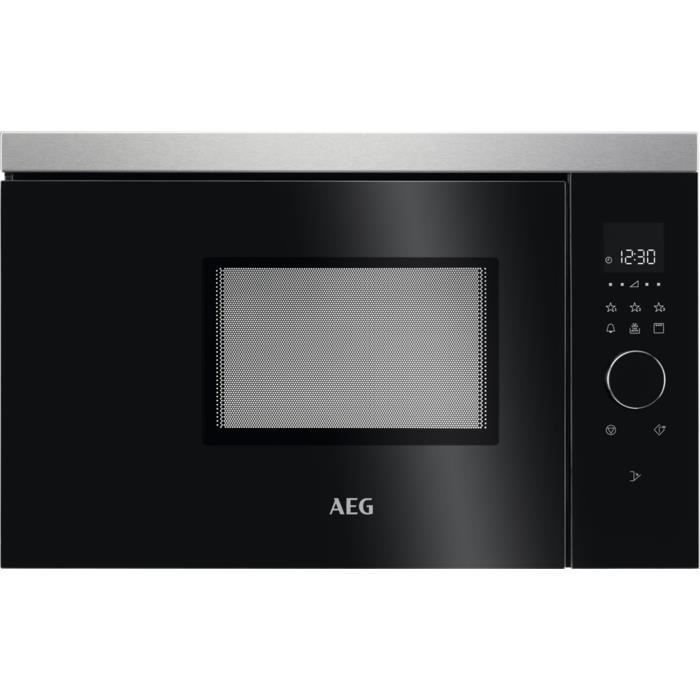 AEG MBB1756DEM, Intégré, Micro-onde combiné, 17 L, 800 W, Tactil, Acier inoxydable