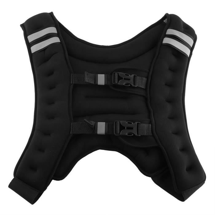 Veste d'entraînement de musculation avec gilet réglable avec boucle réglable pour l'entraînement-XIS
