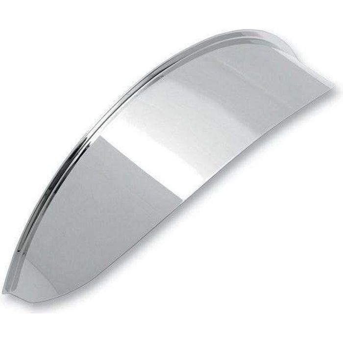 Visière phare Casquette Chrome moto Custom Diamètre de Phare 115mm (4 1/2\