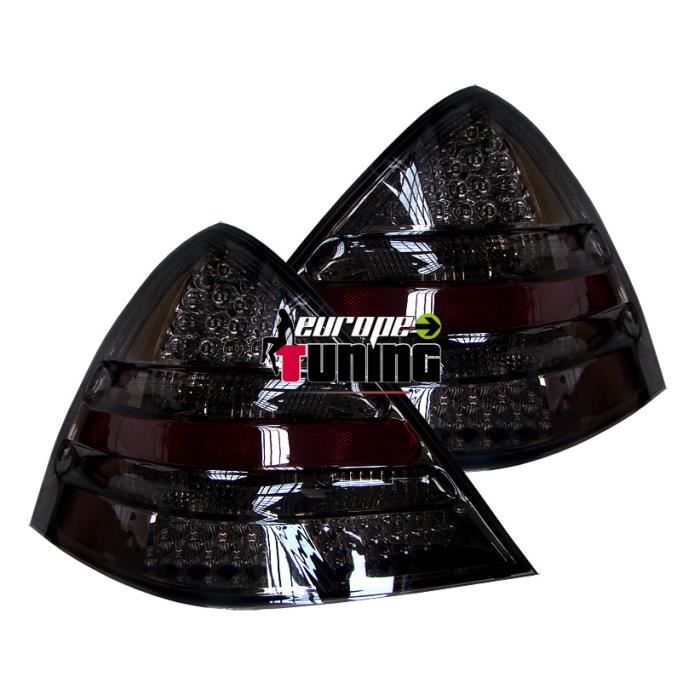 feux arrières design, LED, noir, R170 96-04 LED pour: Mercedes SLK R170 96-04