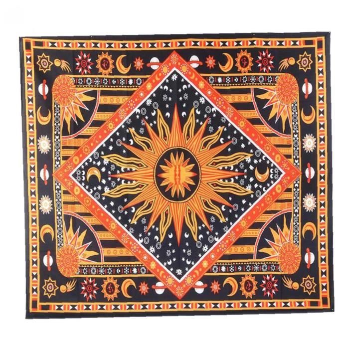 YepYes Tapisserie murale couverture suspendue tapis mural Art décoratif artisanat pour chambre literie méditation Yoga voyage