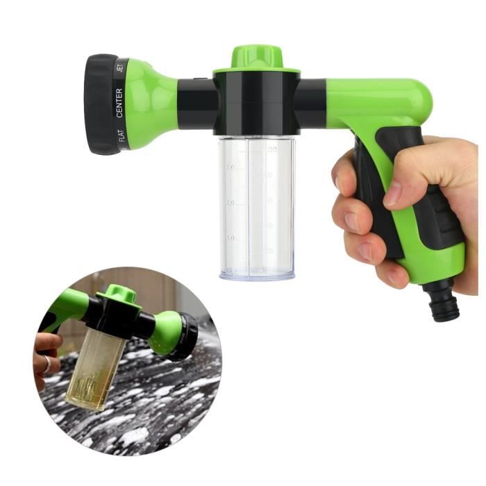 Rondelle d'outil de nettoyage de pistolet à eau de mousse de lavage de voiture à haute pression 6m vert -HB065