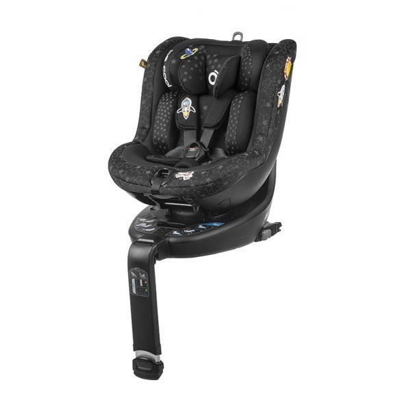 BE COOL Siège auto O3 LITE (iSize 40 - 105cm) Be Galaxy - noir