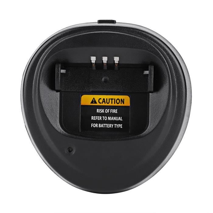 Cuque Adaptateur secteur talkie-walkie Adaptateur secteur chargeur talkie-walkie 12V pour prise UE Motorola