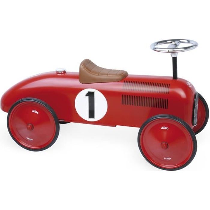 VILAC - Porteur voiture vintage rouge