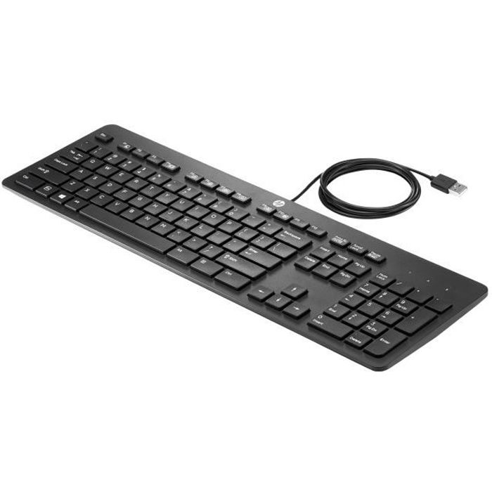 HP Business Slim Clavier USB pour HP 260 G2, 280 G2 Elite Slice, Slice for Meeting Rooms EliteDesk 705 G3 Workstation Z2