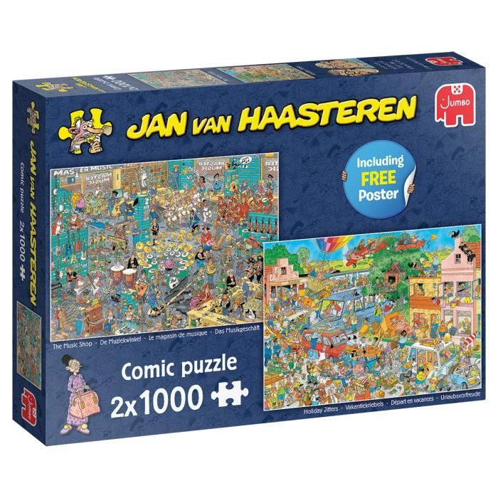 Jumbo puzzle Jan van Haasteren The Music Shop 2000 pièces