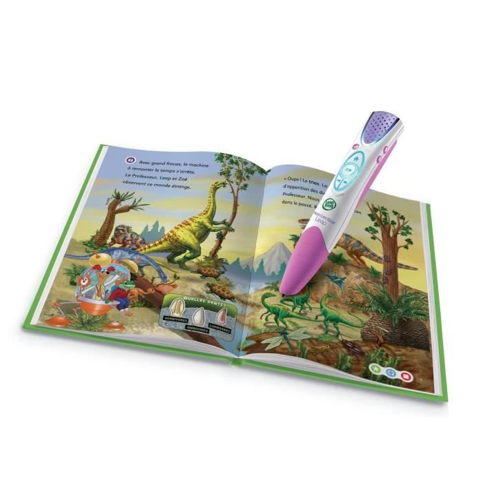 LEAPFROG Mon Lecteur Leap Rose + livre + batterie