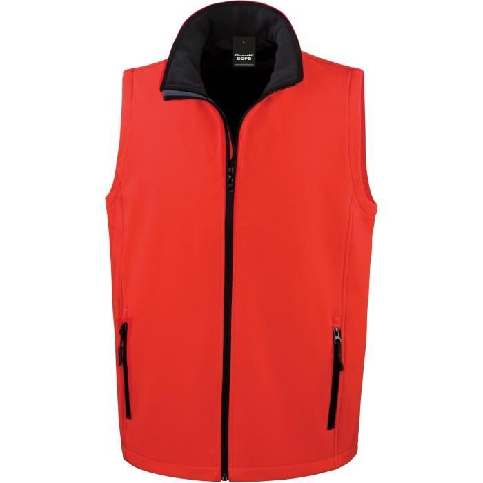 Gilet Result Result Softshell Printable