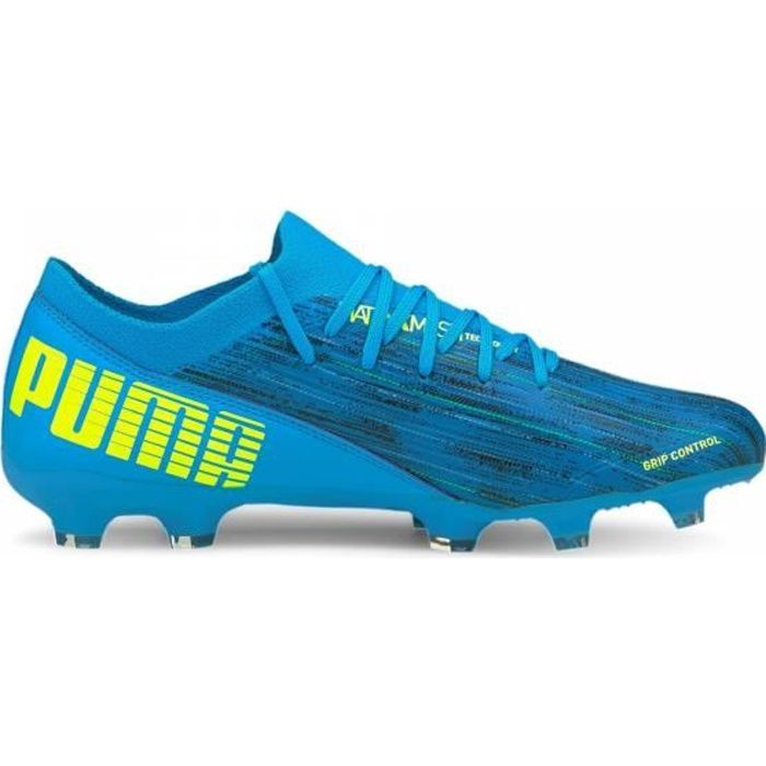 Chaussures de football de football enfant ULTRA 3.2 FG/AG Puma - bleu/jaune fluo - 31