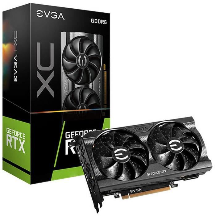 EVGA GeForce RTX 3050 XC 8Go Black