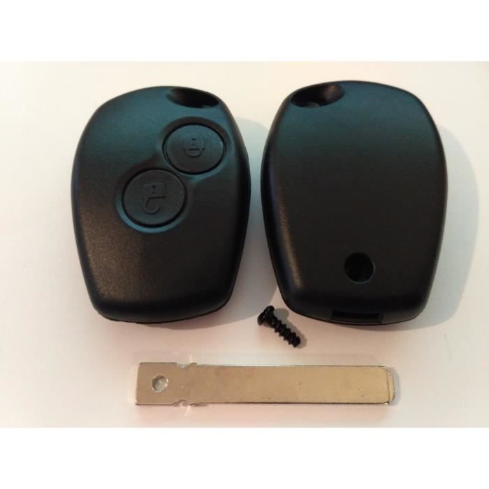 COQUE PLIP CLE TELECOMMANDE CLEF BOITIER CLES COMPATIBLE RENAULT / DACIA