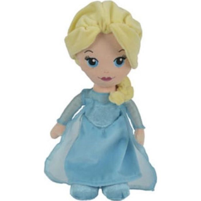 LA REINE DES NEIGES - PELUCHE ELSA 25 CM