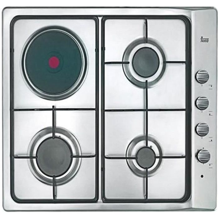 Plaque au gaz Teka E6033G1PAL 60 cm Acier inoxydable (3 cuisinière