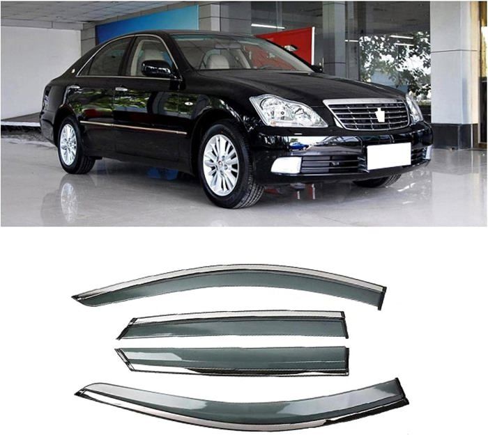 Deflecteur Auto 4 pièces Déflecteurs pour Auto pour Krone 2005-2009, DéFlecteurs Vent ...