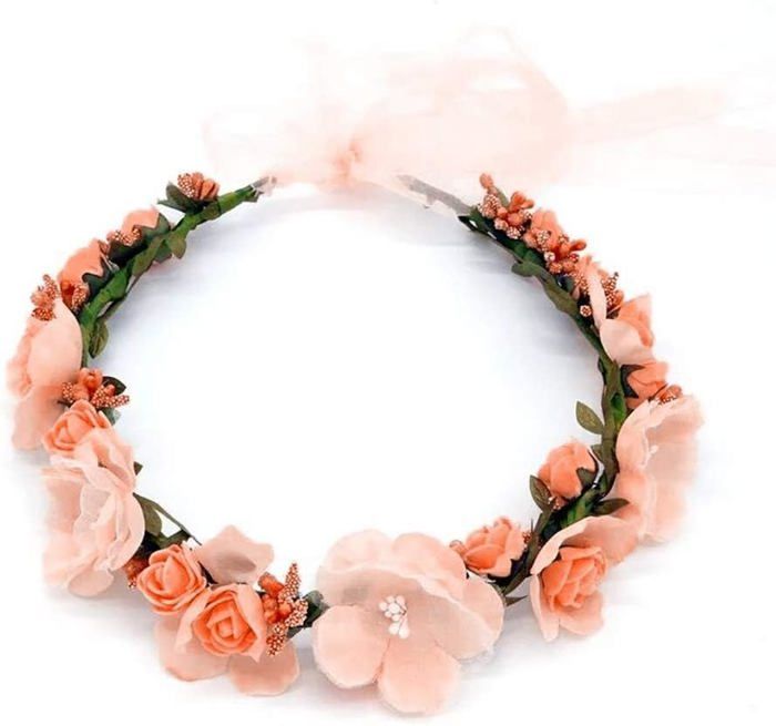 Bandeau Fleurs Marguerites - Fait Main Au Royaume-Uni - Polyester - Neuf Sans étiquette