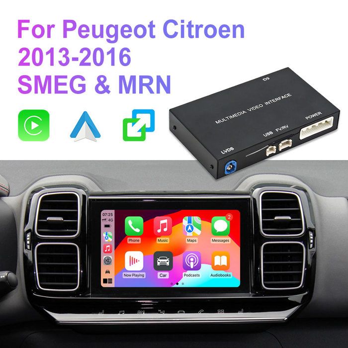 Carplay sans fil Android Auto pour Peugeot et Citroën SMEG et MRN 2013 — free download