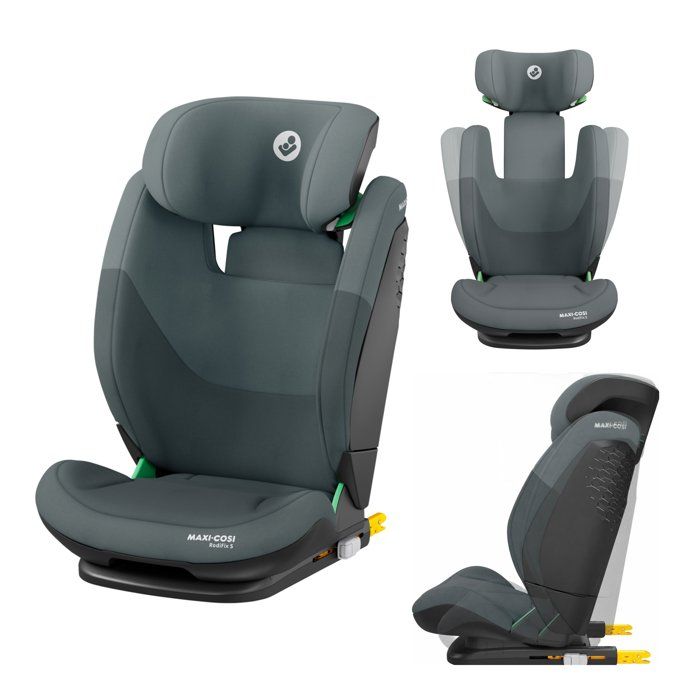 Maxi-Cosi RodiFix S i-Size Siege Auto ISOFIX 3 Positions dInclinaison Protection G-CELL AirProtect 35-12 ans Tonal Graphite