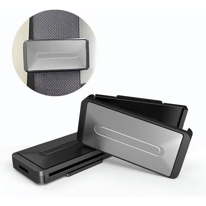 Comparer les prix de Lot de 2 ajusteurs de ceinture de sécurité pour voiture - Argent