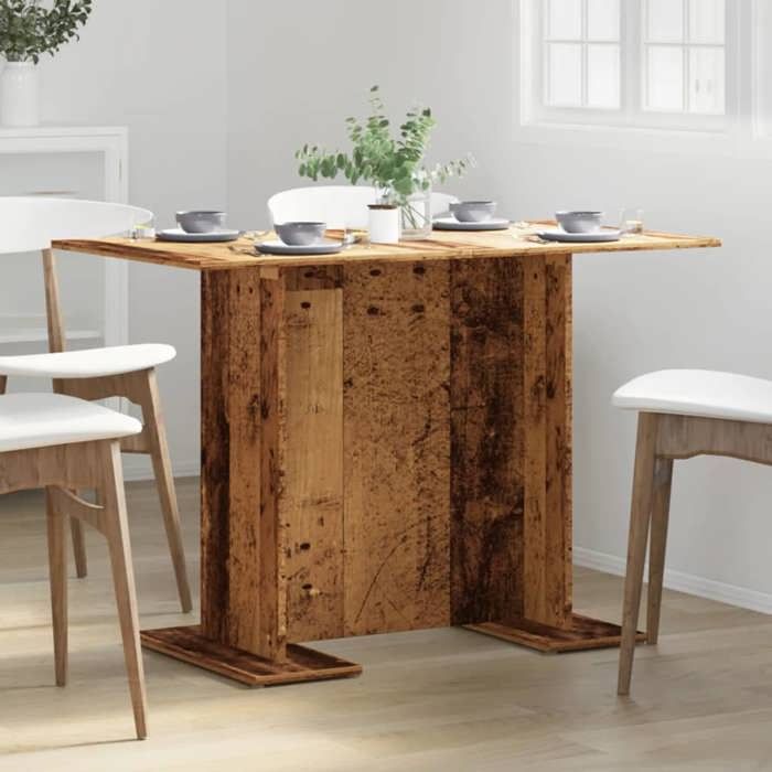 Bon marché * Table à manger - JILLS Table cuisine - vieux bois 110 x 60 x 75 cm bois ingénierie FR8007