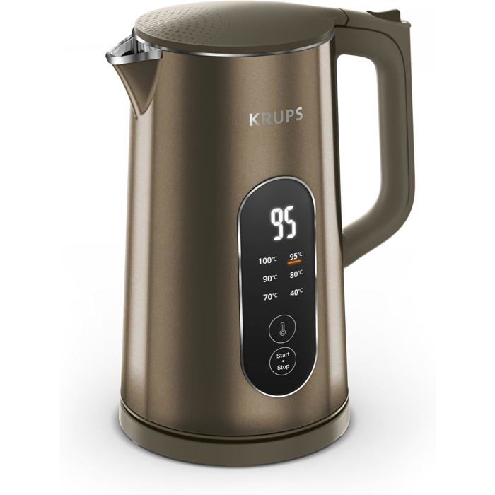 Bouilloire électrique Krups BW871FF0 6 températures Affichage en temps réel