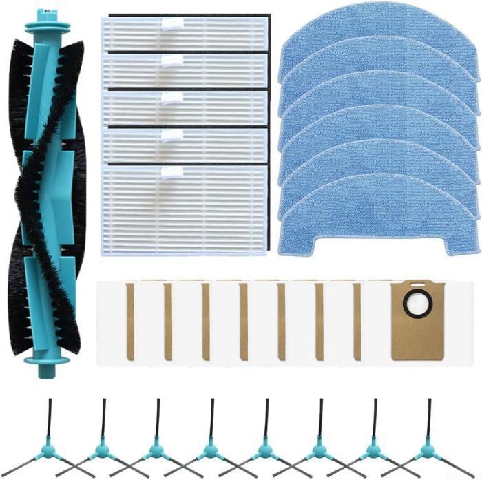 Ensemble daccessoires pour robot aspirateur Ultenic pour T20 Pro Honor S3 R3 T10 pour LiteProscenic Q8 Max