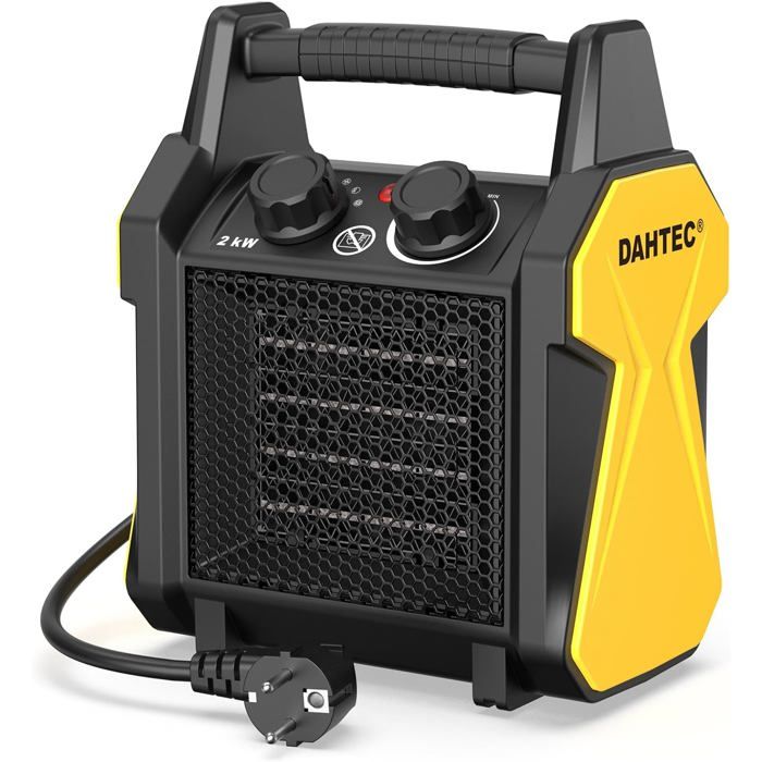 Radiateur électrique 2000W Portable - Mini Chauffage Soufflant Radiateur électrique 2000W Portable - Mini Chauffage Soufflant