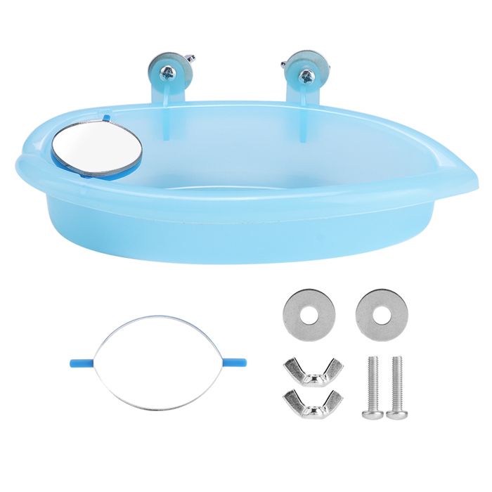 Baignoire pour oiseaux matériau de qualité supérieure suffisamment solide pour la maison -SALALIS