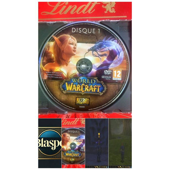 Blizzard Entertainment World Of Warcraft – Jeu PC – Cd 1 Seul – Sans Boîtier – Version Européenne