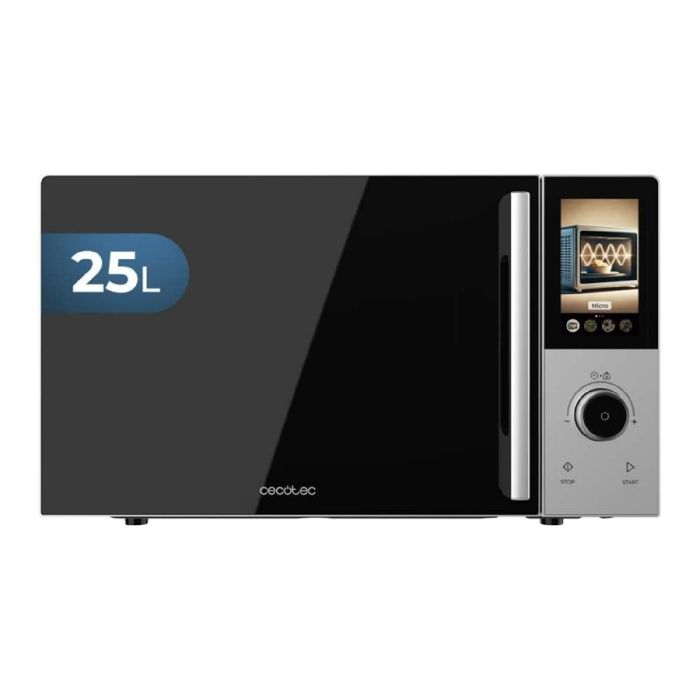 Cecotec Micro-ondes digital tactile avec gril 25 L Convection 2500 Touch. 900 W gril 1200 W commande tactile convection 2200 W - Cecotec